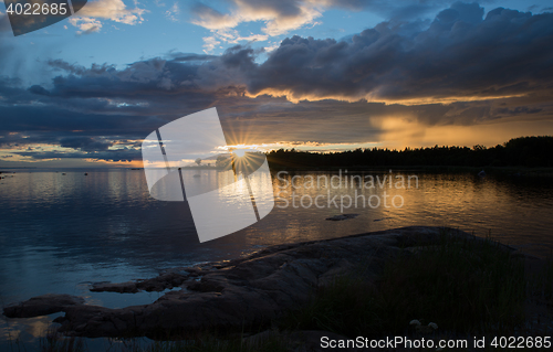Image of Sunset lake