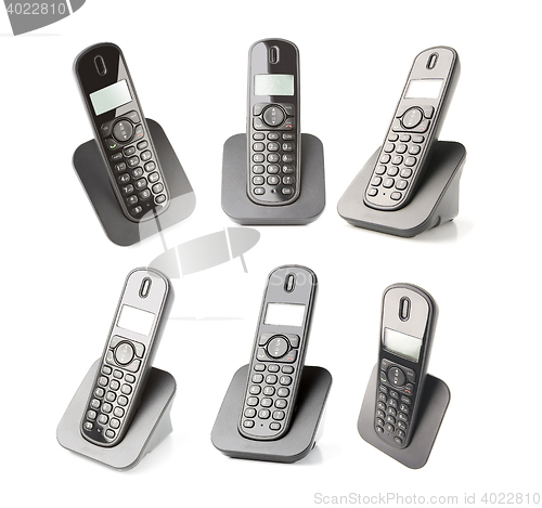 Image of different captures of a dect phone