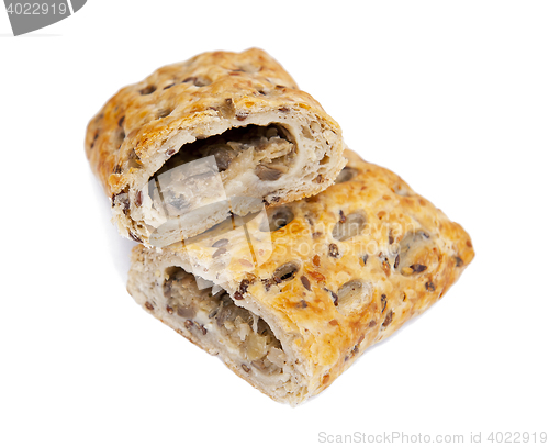 Image of Snack isolated on the white background