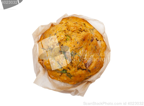 Image of Muffin isolated on the white background