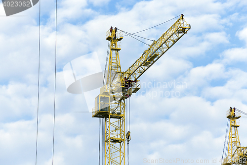 Image of construction of a new home