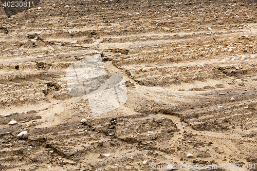 Image of plowed for sowing the land