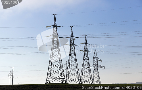 Image of electricity transmission system