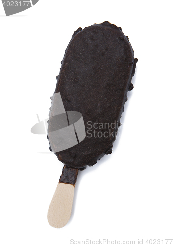 Image of Ice cream isolated on the white background