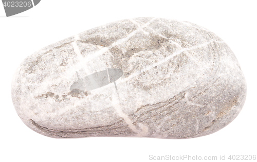 Image of stone on white