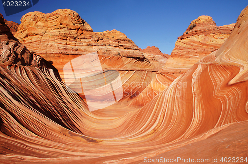 Image of The Wave, Vermilion Cliffs National Monument, Arizona, USA