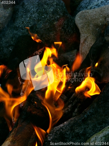 Image of Fire at the beach