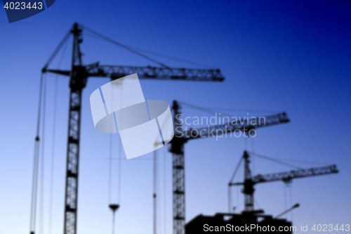 Image of construction of a new home