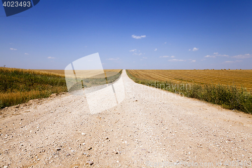 Image of no paved road