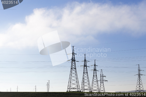 Image of electricity transmission system