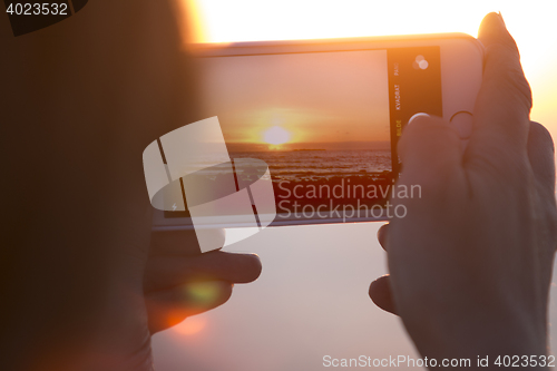 Image of Photo in Sunset