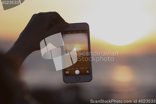 Image of Photo in Sunset