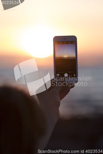 Image of Photo in Sunset