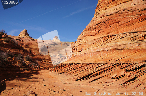 Image of The Wave, Vermilion Cliffs National Monument, Arizona, USA