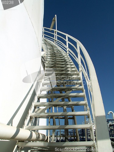 Image of Stairway on tank