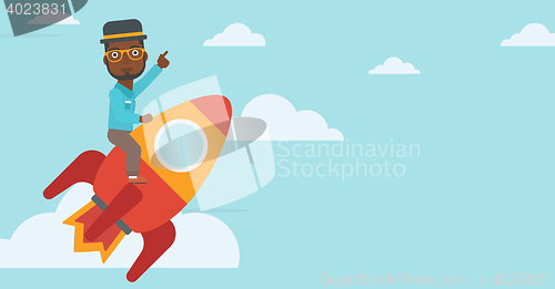 Image of Business start up vector illustration.