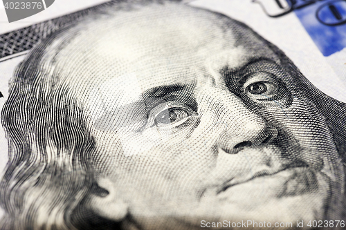 Image of one hundred US dollars