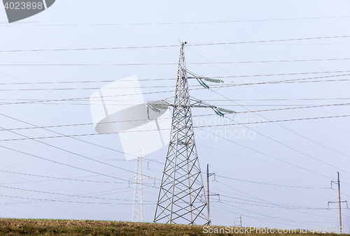 Image of electricity transmission system