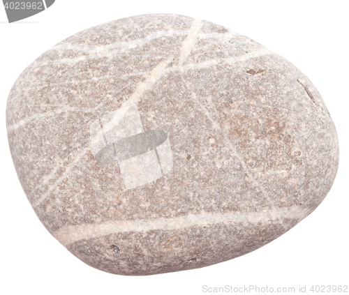 Image of stone on white