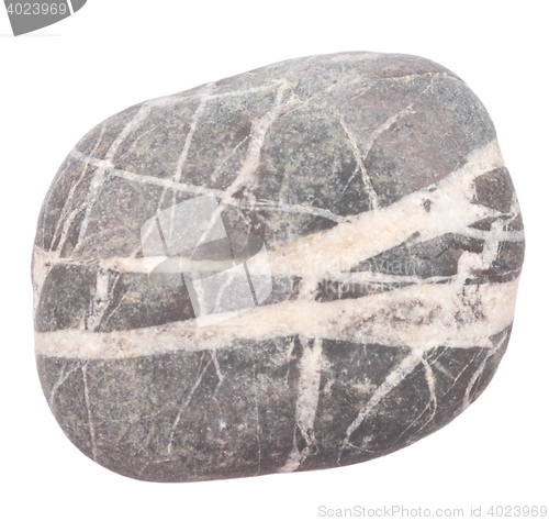 Image of stone on white