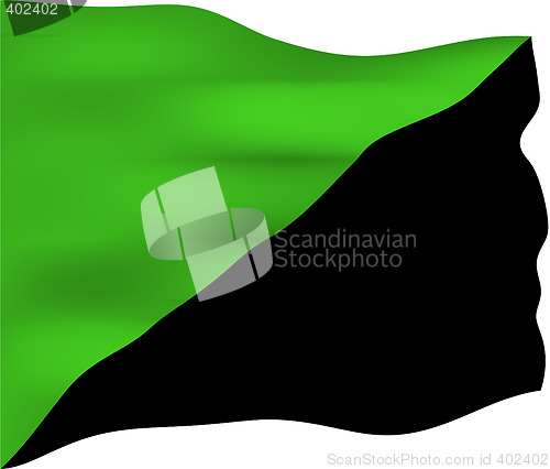 Image of Green Anarchism Flag
