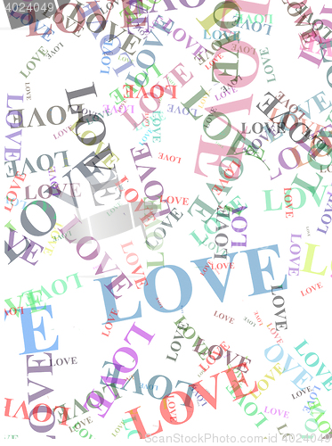 Image of  love words