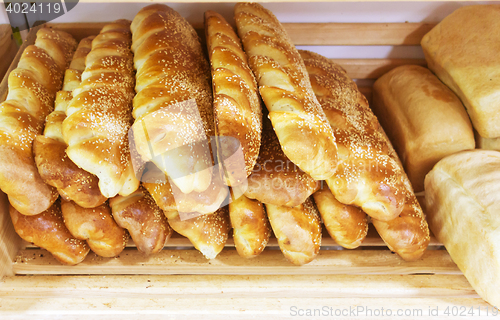 Image of bread on shelf