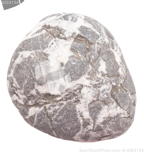 Image of stone on white