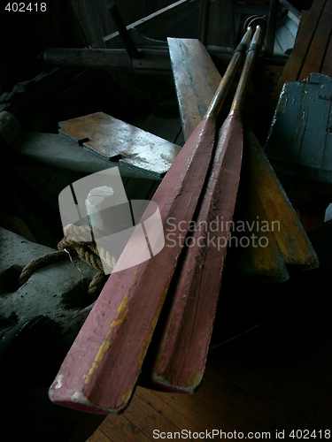 Image of Row oar