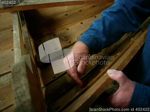 Image of Making a row boat