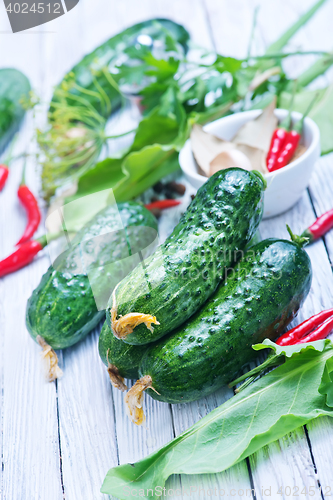 Image of cucumbers