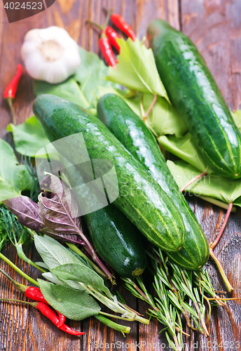 Image of cucumbers