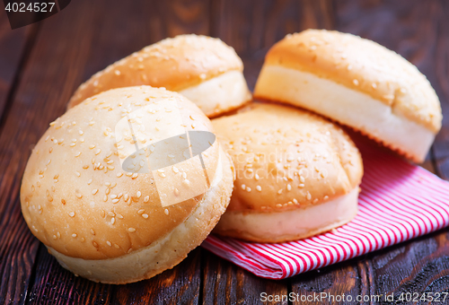 Image of burger buns