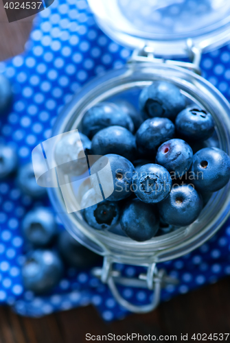 Image of fresh blueberry