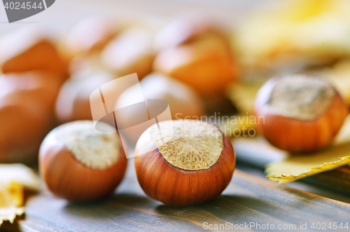 Image of hazelnuts