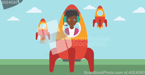 Image of Business start up vector illustration.