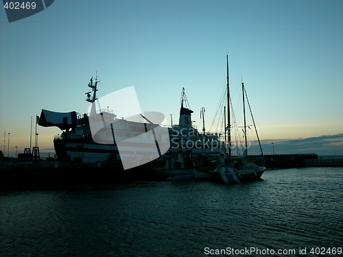 Image of Evening ferry, Læsø