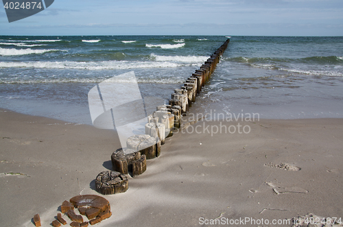 Image of Groyne in Zingst, Darss, Germany