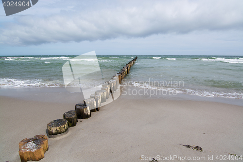 Image of Groyne in Zingst, Darss, Germany