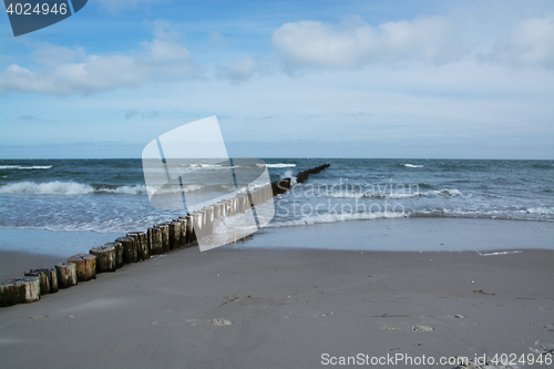 Image of Groyne in Zingst, Darss, Germany