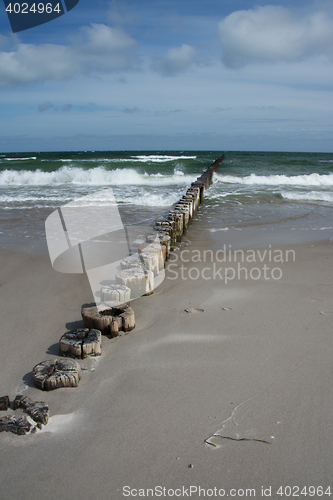 Image of Groyne in Zingst, Darss, Germany