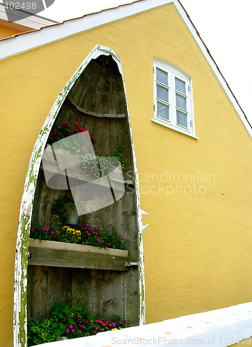 Image of Garden boat in Skagen