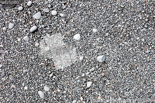 Image of Black sand beach in Iceland