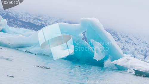 Image of Jokulsarlon is a large glacial lake in southeast Iceland