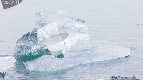 Image of Close-up of melting ice in Jokulsarlon - Iceland