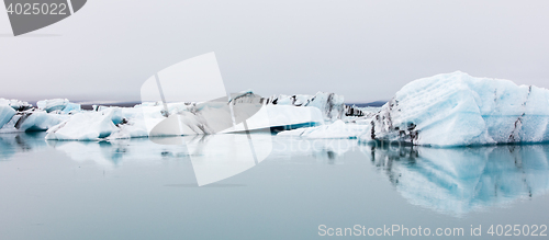 Image of Jokulsarlon is a large glacial lake in southeast Iceland