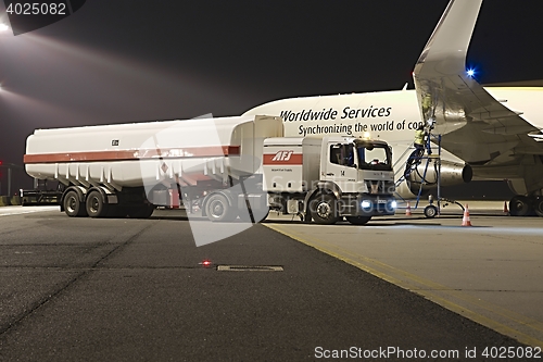 Image of Plane fuel service