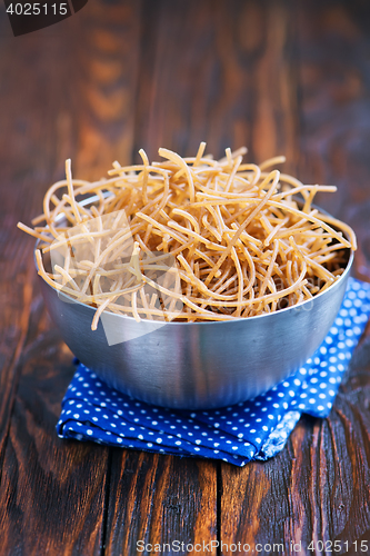 Image of brown pasta