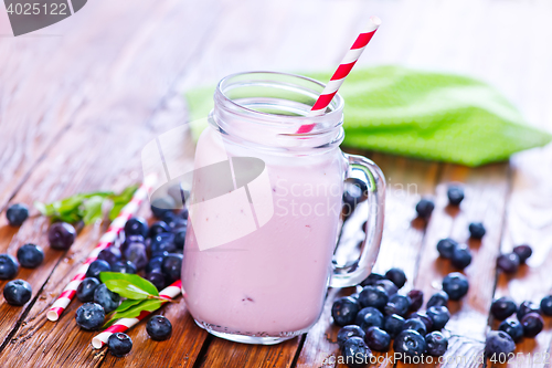 Image of blueberry yogurt