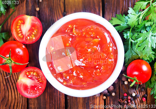 Image of tomato sauce